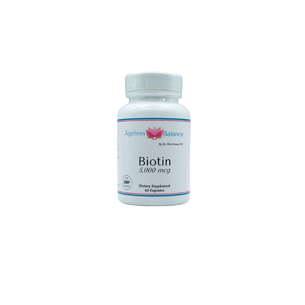 Biotin 5,000. 60s - MiBella Wellness Store